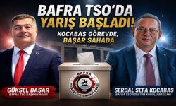 Bafra TSO’da Seçim Havası Kocabaş ve Başar Sahada
