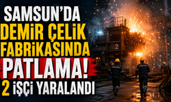 Samsun’da Demir Çelik Fabrikasında Patlama