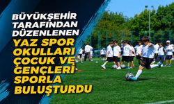 Yaz Spor Okulları’na ilgi yoğun oldu