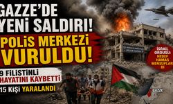 GAZZE'DE POLİS MERKEZİ VURULDU