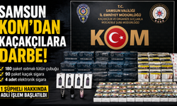 Samsun KOM’dan Kaçakçılara Darbe