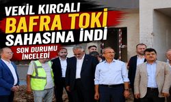 Bafra TOKİ Konutlarında Sona Doğru: Çalışmalar Yerinde İncelendi