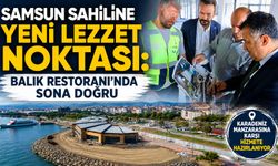 Samsun Balık Restoranı’nda Sona Doğru: Yüzde 75’i Tamamlandı