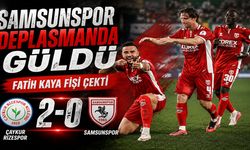 SAMSUNSPOR DEPLASMANDA GÜLDÜ!
