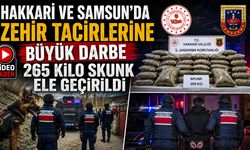 Hakkari ve Samsun’da Zehir Tacirlerine Büyük Darbe