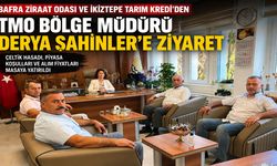 Bafra Ziraat Odası ve İkiztepe Tarım Kredi’den TMO’ya Çeltik Ziyareti