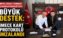 Bafra Ziraat Odası ve İş Bankası’ndan Çiftçiye Destek