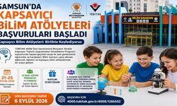 Samsun’da “Kapsayıcı Bilim Atölyeleri” Başvuruları Başladı