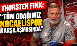 THORSTEN FINK`den Kocalispor maç öncesi açıklama