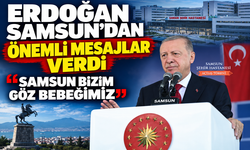 ERDOĞAN SAMSUN’DAN ÖNEMLİ MESAJLAR VERDİ