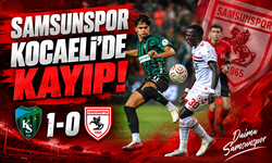 SAMSUNSPOR KOCAELİ DEPLASMANINDAN PUANSIZ DÖNDÜ