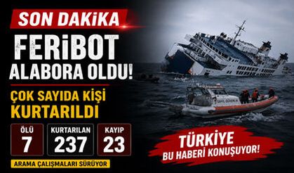 Feribot Faciası 7 Ölü