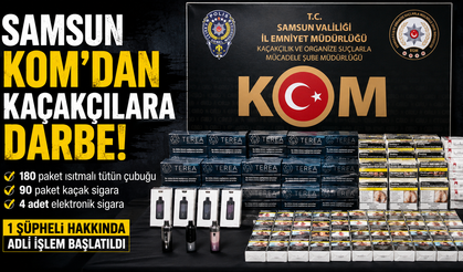 Samsun KOM’dan Kaçakçılara Darbe