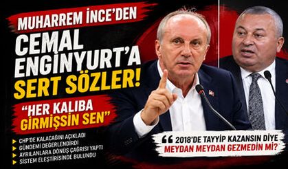 CEMAL ENGİNYURT’A SERT SÖZLER