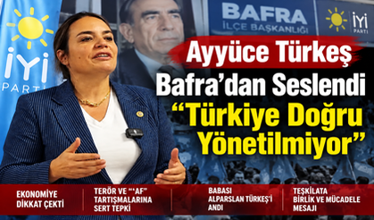 Ayyüce Türkeş  “Türkiye Doğru Yönetilmiyor”