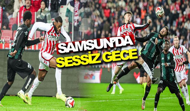 Samsun'da Sessiz Gece, Puanlar Paylaşıldı