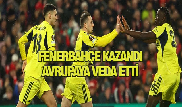 Fenerbahçe İngiltere'de kazandı, Avrupa'ya veda etti