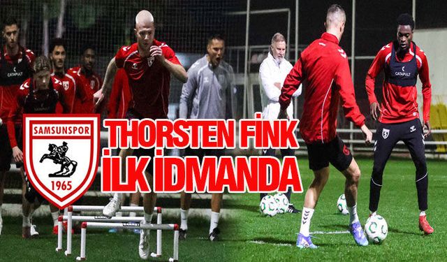 Samsunspor'da Fink Yönetiminde, Avrupa Mesaisi Başladı