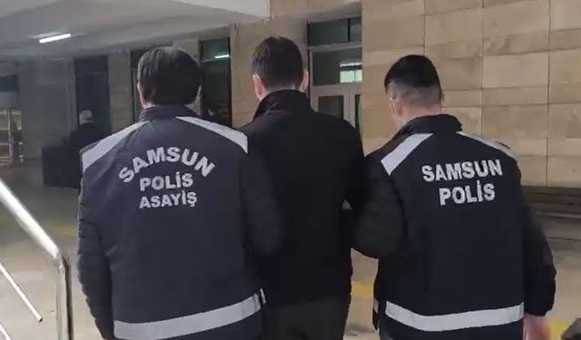 Samsun'da cinayet firarisi yakalandı