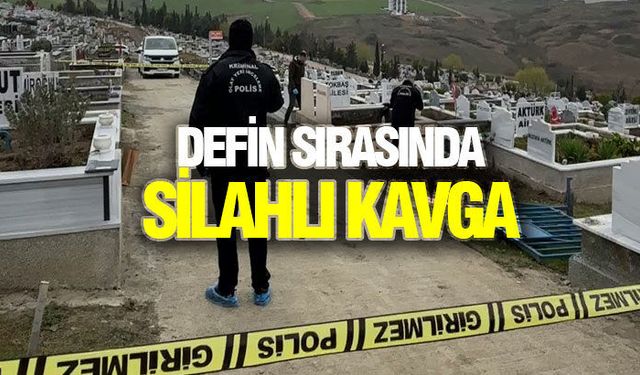 Samsun'da Mezarlıkta Kanlı Kavga
