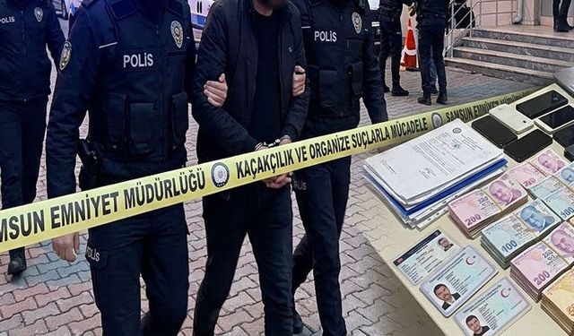 Samsun'da 10 Milyonluk Operasyon 5 Tutuklama
