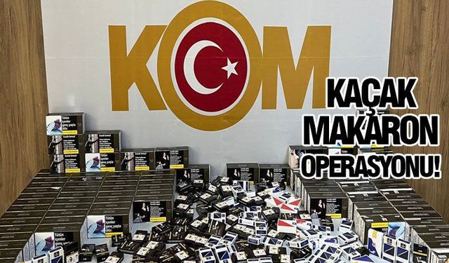 Samsun'da binlerce kaçak sigara ele geçirildi