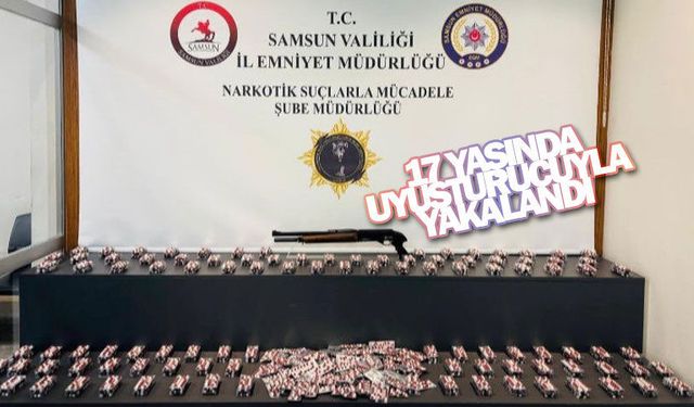 Samsun'da uyuşturucu operasyonu 1 gözaltı