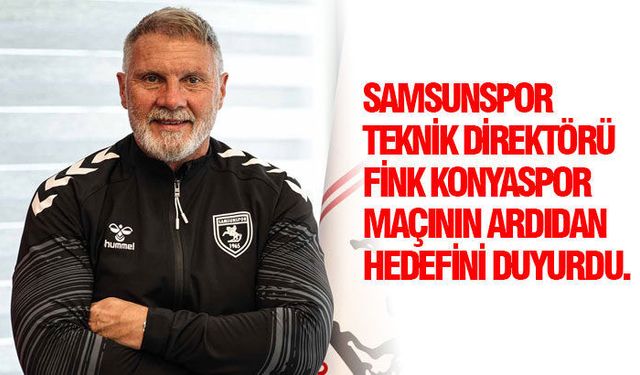 Thorsten Fink,"Ana Hedefimiz Türkiye Kupası’nı Kazanmak"