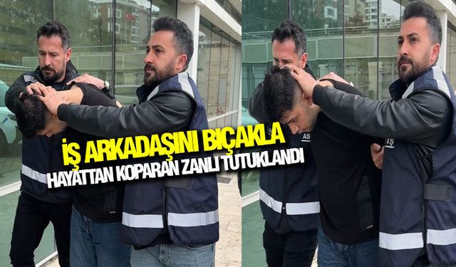 Samsun'da İş Arkadaşı Cinayetinde Zanlı Tutuklandı