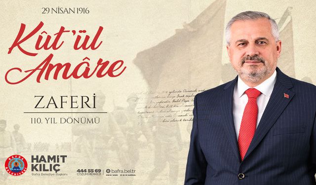Başkan Hamit Kılıç’tan 110. Yıl Mesajı