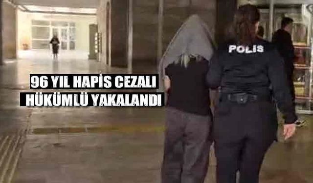 Samsun'da 38 Ayrı Dosya, 96 Yıl Hapis Cezası