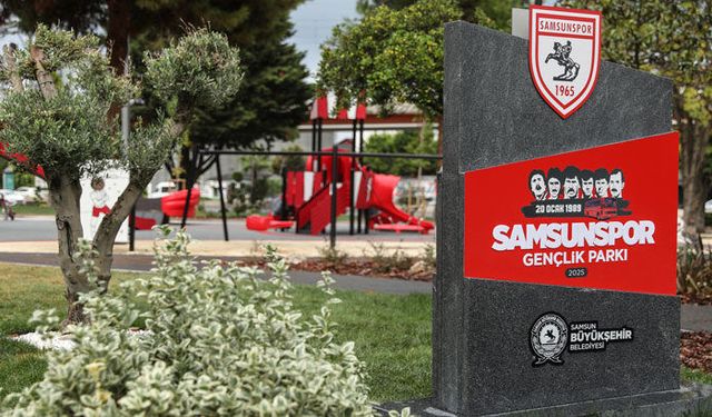 Samsun'da Gençlik Parkı ve kavşağına yeni düzenleme yapıldı