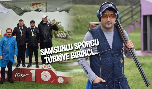 Samsunlu Sporcu Ümit Yiğit Türkiye Şampiyonu Oldu