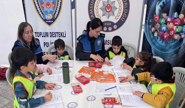 Samsun'da 2 bin 478 öğrenciye polis eğitimi