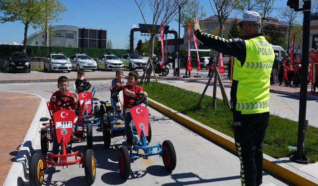 Samsun'da 750 Öğrenciye Trafik Eğitimi Verildi