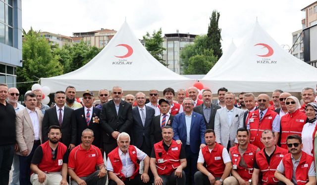 Bafra’da Kan Alma Merkezi Açıldı