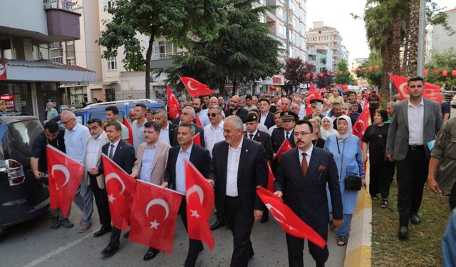 15 Temmuz Ruhu Bafra'da Bir Kez Daha Yaşatıldı