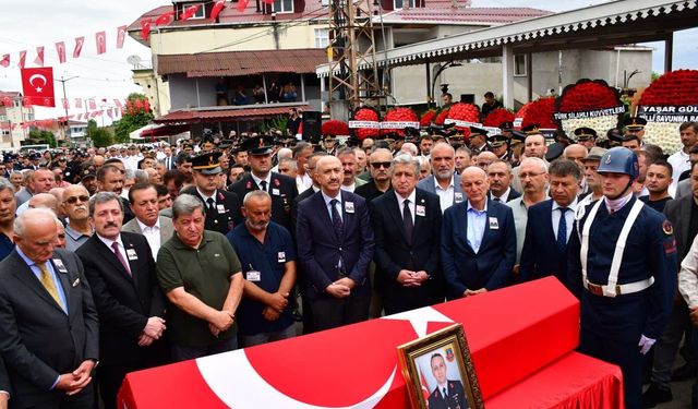 Şehidimiz Samsun’da Son Yolculuğuna Uğurlandı