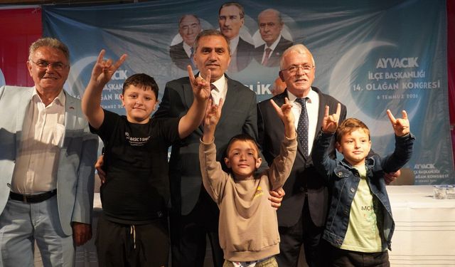 MHP Ayvacık 14. Olağan Kongresi Yapıldı