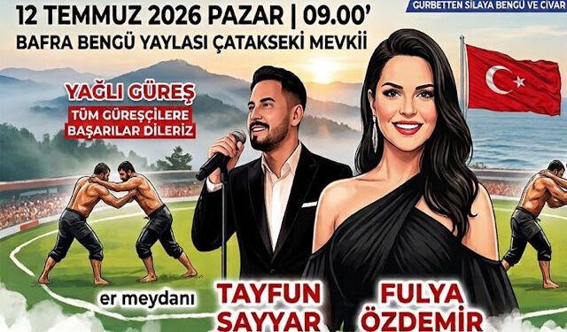 Bafra Bengü Yaylası’nda Festival Heyecanı
