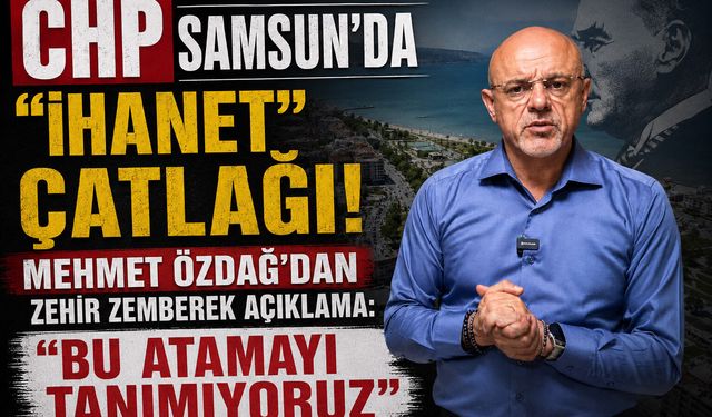 Samsun İl Örgütü’nde sular durulmuyor.
