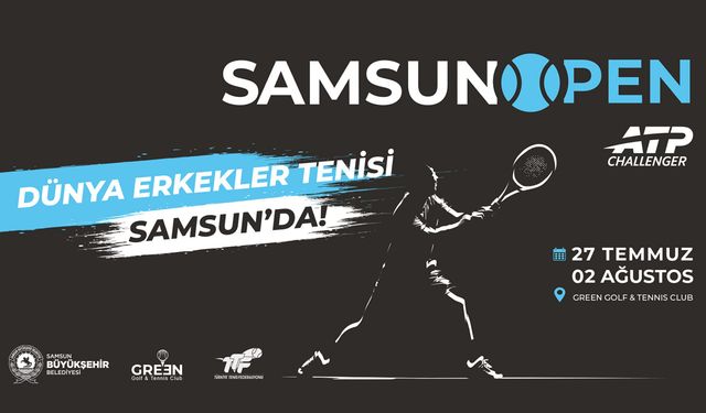 Samsun Open ATP Challenger 50 Tenis Turnuvası için geri sayım