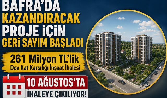 Bafra Belediyesi Kat Karşılığı İnşaat İhalesi