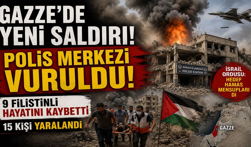 GAZZE'DE YENİ SALDIRI