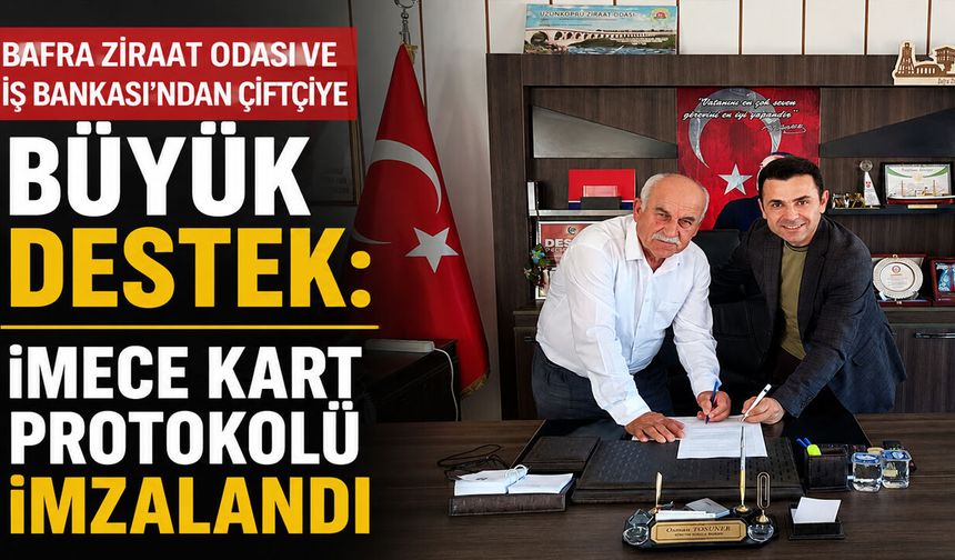 İmece Kart Protokolü İmzalandı
