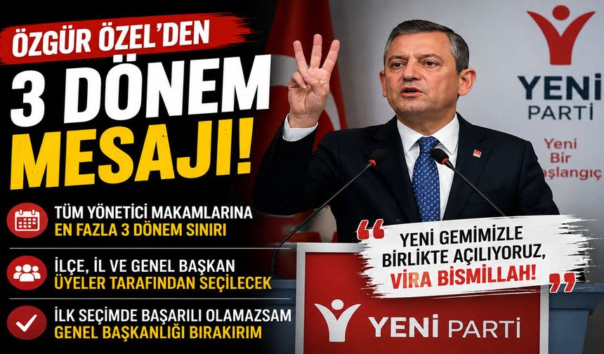 ÖZGÜR ÖZEL’DEN DİKKAT ÇEKEN MESAJ