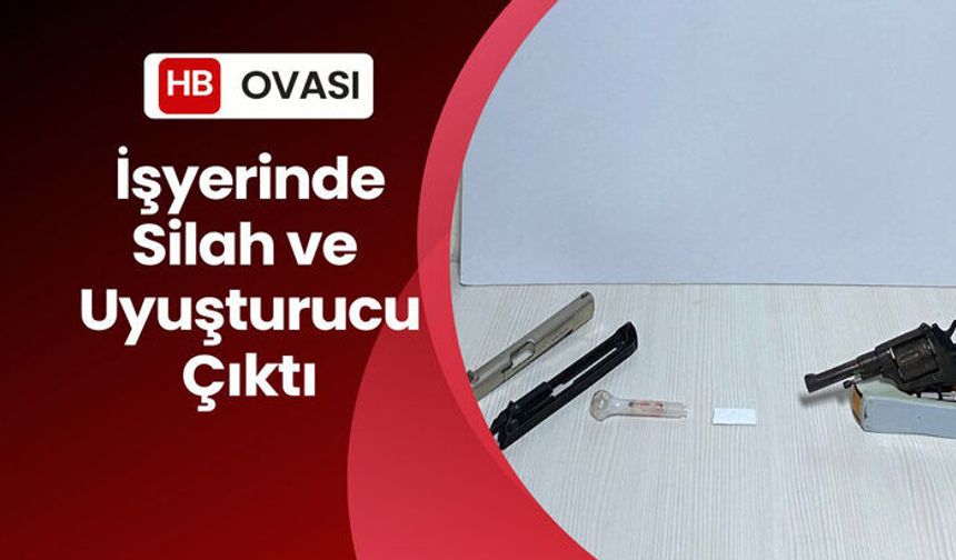 Samsun'da iş yerine baskın