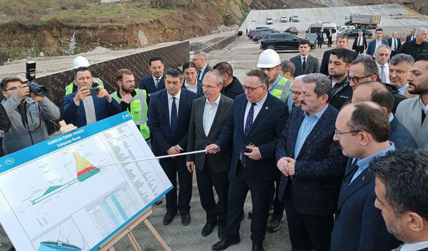 Samsun'da Suya 45 Milyar Liralık Dev Yatırım Hamlesi