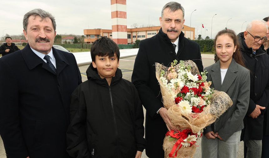 İçişleri Bakanı Mustafa Çiftçi Samsun'da Geldi