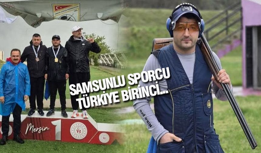 Samsunlu Sporcu Ümit Yiğit Türkiye Şampiyonu Oldu